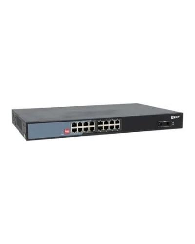 TSX-U-2GX/SFP-16GTP-R. Промышленный неуправляемый коммутатор. EKF в Барнауле