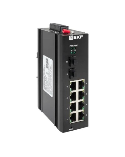 TSX-ML2-2GX/SFP-8GT. Промышленный управляемый коммутатор. EKF в Барнауле