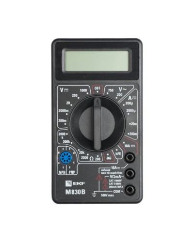 Мультиметр цифровой M830B Master (In-180701-bm830B). Мультиметр цифровой. EKF в Барнауле