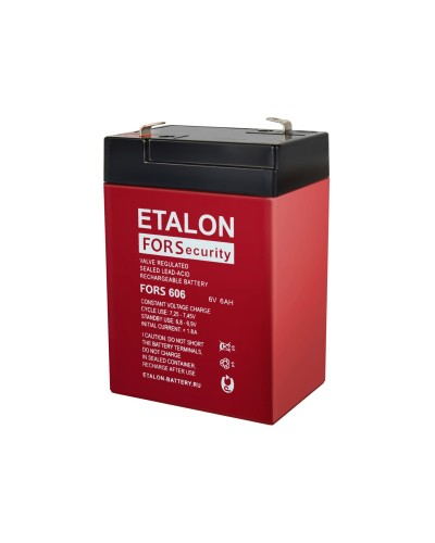 ETALON FORS 606. Аккумулятор герметичный свинцово-кислотный. ETALON в Барнауле