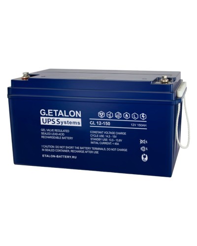 G.ETALON GL 12-150. Аккумулятор герметичный свинцово-кислотный. ETALON в Барнауле