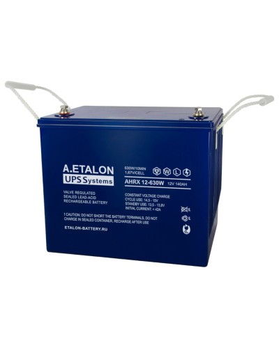A.ETALON AHRX 12-630W (140). Аккумулятор герметичный свинцово-кислотный. ETALON в Барнауле