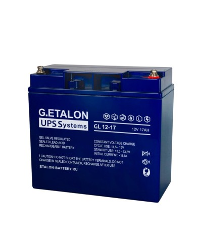 G.ETALON GL 12-17. Аккумулятор герметичный свинцово-кислотный. ETALON в Барнауле
