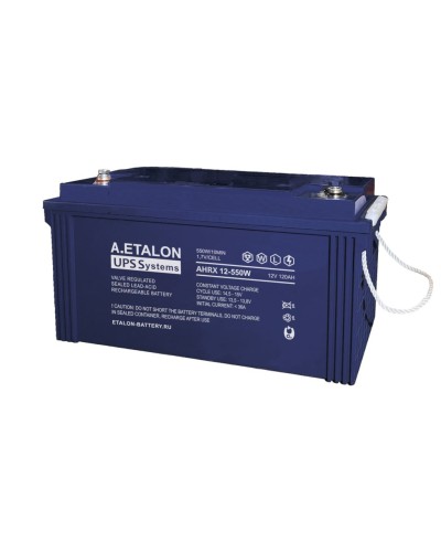 A.ETALON AHRX 12-550W (120). Аккумулятор герметичный свинцово-кислотный. ETALON в Барнауле