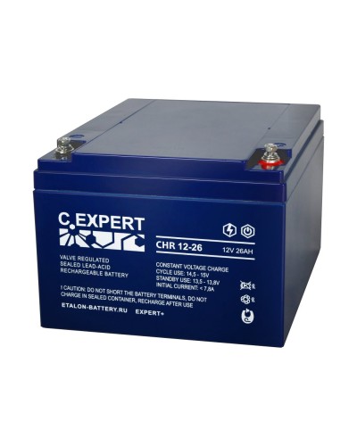 C.EXPERT CHR 12-26. Аккумулятор герметичный свинцово-кислотный. EXPERT в Барнауле