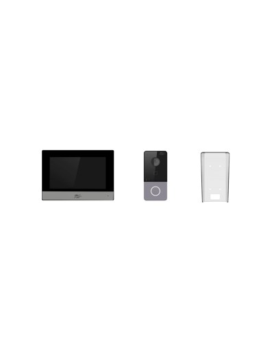 FX-IVD70WP-KIT (ЧЕРНЫЙ). Комплект IP-видеодомофона. Fox в Барнауле