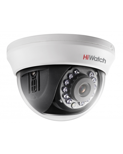DS-T591(C) (2.8 mm). Бюджетная видеокамера мультиформатная купольная. HiWatch в Барнауле