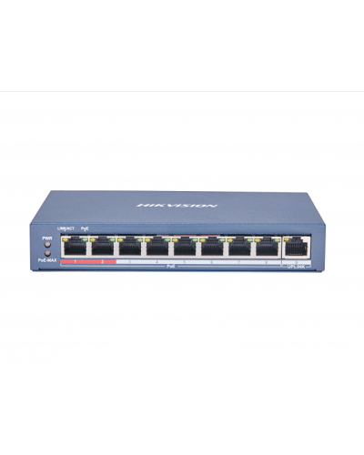 DS-3E0109P-E(C). Коммутатор с питанием POE. Hikvision в Барнауле