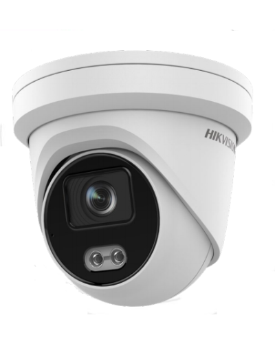 DS-2CD2327G2-LU(2.8mm). Профессиональная видеокамера IP купольная. Hikvision в Барнауле
