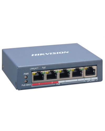 DS-3E1105P-EI. Коммутатор с POE. Hikvision в Барнауле