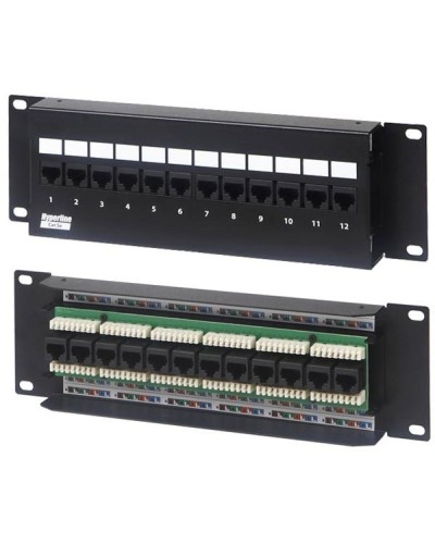 PPW-12-8P8C-C5e. Патч-панель. Hyperline в Барнауле