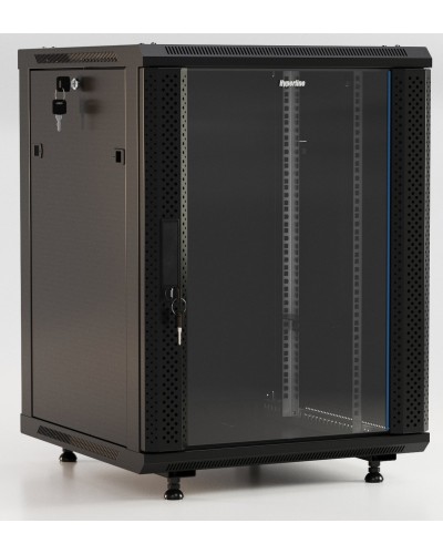 TWB-FC-1245-GP-RAL9004. Шкаф телекоммуникационный 19 настенный 12U. Hyperline в Барнауле