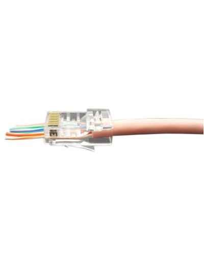 PLEZ-8P8C-U-C5-SH-100 (100 шт). Разъем RJ-45. Hyperline в Барнауле