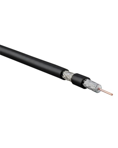 COAX-RG6-CU-100. Кабель коаксиальный. Hyperline в Барнауле