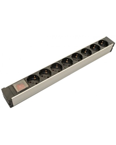 SHZ19-8SH-S-IEC. Блок розеток 19. Hyperline в Барнауле