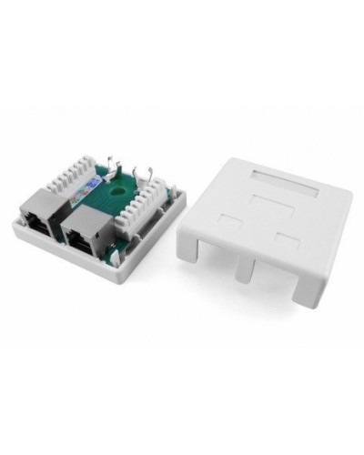 SB1-2-8P8C-C5e-SH-WH. Розетка RJ-45. Hyperline в Барнауле