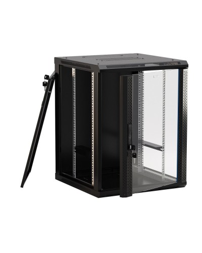TWB-0445-GP-RAL9004. Шкаф телекоммуникационный 19 настенный 4U. Hyperline в Барнауле