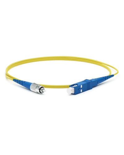 FC-S2-9-FC/UR-SC/UR-H-2M-LSZH-YL. Патч-корд волоконно-оптический одномодовый. Hyperline в Барнауле