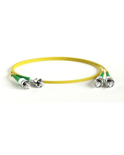 FC-D2-9-ST/AR-ST/AR-H-1M-LSZH-YL. Патч-корд волоконно-оптический ST-ST. Hyperline в Барнауле