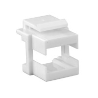 KJ1-SC/DLC-WH. Вставка Keystone Jack RJ-45. Hyperline