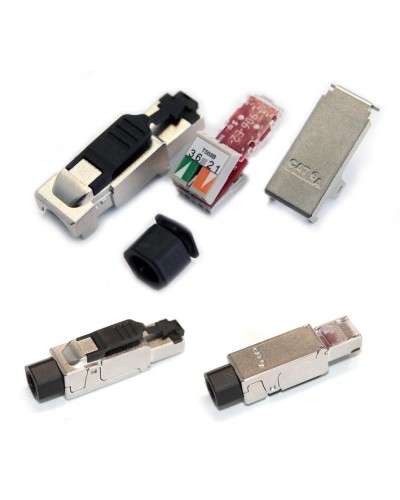PLUF-8P8C-S-C6-SH. Разъем RJ-45. Hyperline в Барнауле