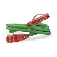 PC-LPM-UTP-RJ45-RJ45-C6-0.5M-LSZH-GN. Патч-корд медный. Hyperline