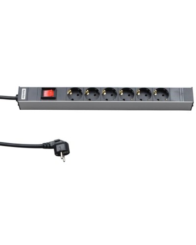 SHE19-6SH-S-2.5EU. Блок розеток 19. Hyperline в Барнауле