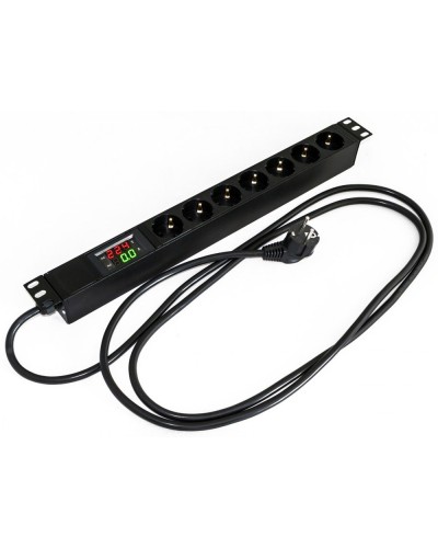 SHE19-7SH-AV-2.5EU. Блок розеток 19. Hyperline в Барнауле