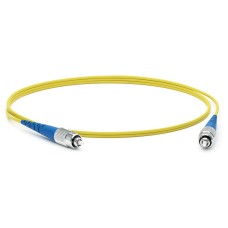 FC-S2-9-FC/UR-FC/UR-H-1M-LSZH-YL. Патч-корд волоконно-оптический одномодовый. Hyperline