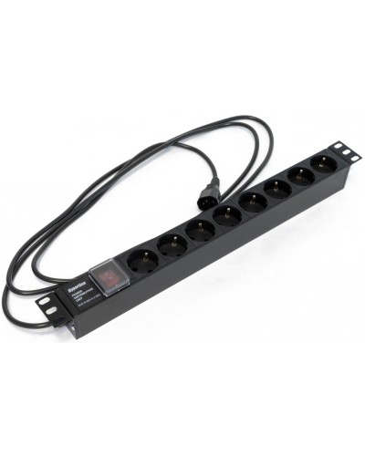 SHE19-8SH-S-2.5IEC. Блок розеток 19. Hyperline в Барнауле
