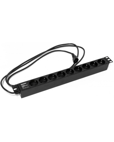 SHE19-9SH-2.5IEC. Блок розеток 19. Hyperline в Барнауле