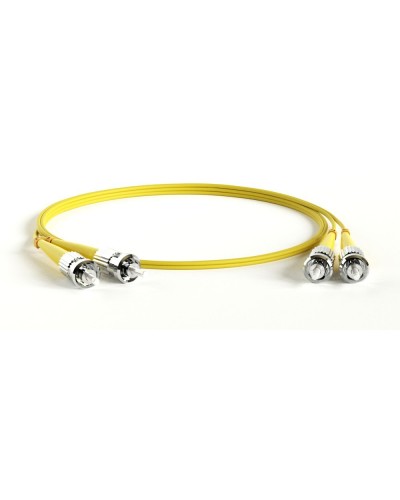 FC-D2-9-ST/UR-ST/UR-H-1M-LSZH-YL. Патч-корд волоконно-оптический ST-ST. Hyperline в Барнауле
