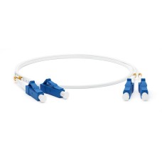 FC-D2-9A1-LC/UR-LC/UR-H-1M-LSZH-WH. Патч-корд волоконно-оптический LC-LC. Hyperline