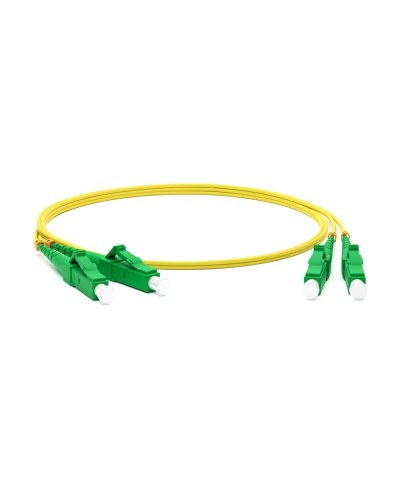 FC-D2-9-SC/AR-SC/AR-H-1M-LSZH-YL. Патч-корд волоконно-оптический SC-SC. Hyperline в Барнауле