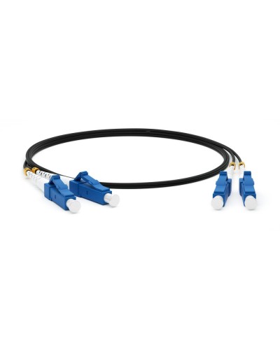 FC-D2-9-LC/UR-LC/UR-H-25M-LSZH-BK. Патч-корд волоконно-оптический одномодовый. Hyperline в Барнауле