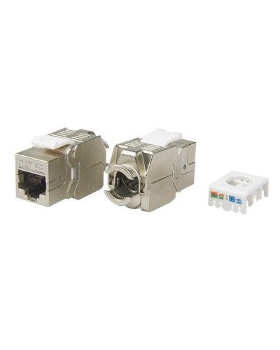 KJ8-8P8C-C5e-180-TLS-SH-F-WH. Вставка Keystone Jack RJ-45. Hyperline в Барнауле