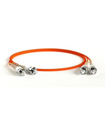 FC-D2-50-ST/PR-ST/PR-H-1M-LSZH-OR. Патч-корд волоконно-оптический многомодовый. Hyperline в Барнауле