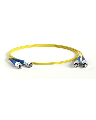 FC-D2-9-FC/UR-FC/UR-H-1M-LSZH-YL. Патч-корд волоконно-оптический FC-FC. Hyperline в Барнауле