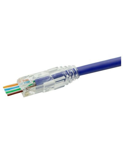 PLEZ-8P8C-UA-C6-100 (100 шт). Разъем RJ-45. Hyperline в Барнауле