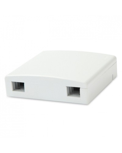 FO-WB86-FTTH-2UN-WH. Оптическая абонентская розетка. Hyperline в Барнауле