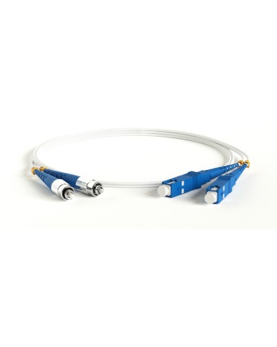 FC-D2-9A1-FC/UR-SC/UR-H-1M-LSZH-WH. Патч-корд волоконно-оптический SC-FC. Hyperline в Барнауле