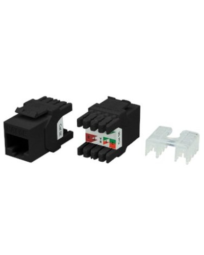 KJ8-8P8C-C5e-180-BK. Вставка Keystone Jack RJ-45. Hyperline в Барнауле