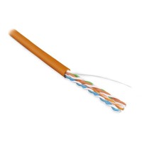 UUTP4-C5E-S24-IN-LSZH-OR-100. Кабель «витая пара» (LAN) для структурированных систем связи. Hyperline