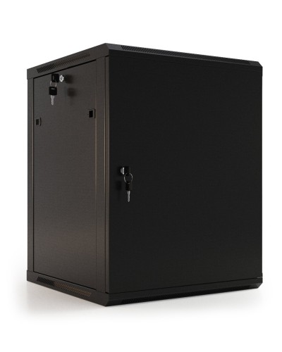 TWB-1268-SR-RAL9004. Шкаф телекоммуникационный 19 настенный 12U. Hyperline в Барнауле
