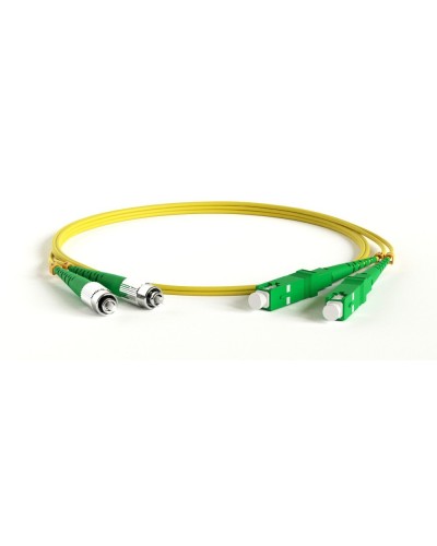 FC-D2-9-FC/AR-SC/AR-H-1M-LSZH-YL. Патч-корд волоконно-оптический SC-FC. Hyperline в Барнауле
