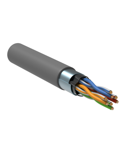 GENERICA F/UTP кат. 5E 100МГц 4 пары PVC INDOOR серый (BC1-C5E04-311-305-G). Кабель «витая пара» (LAN) для структурированных систем связи. IEK в Барнауле