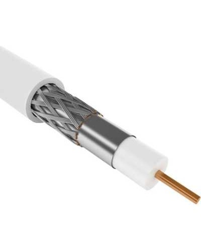 GENERICA RG6 CCS 75Ом FPE PVC белый (CC1-R6F1-111-300-G). Кабель коаксиальный омедненный. IEK в Барнауле