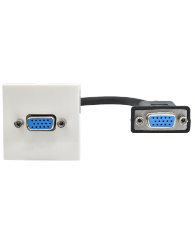 Розетка VGA M/M PRIMER РКМ-10-20-П белый IEK(PR-KK40D-RV-0-1-K01). Розетка. IEK в Барнауле