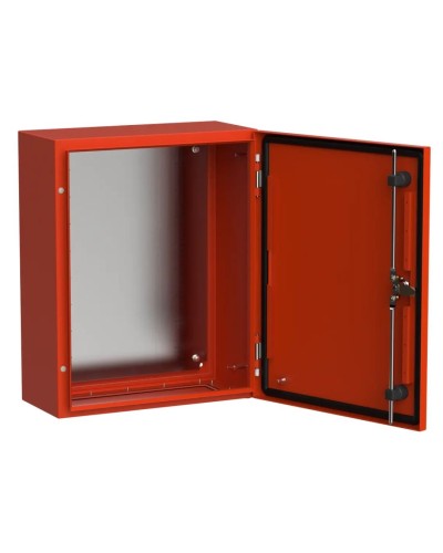 ЩМП-50.40.20 УХЛ1 IP66 RAL3020 TITAN 5 (TI5-13-N-050-040-020-66). Корпус металлический с монтажной платой. IEK в Барнауле
