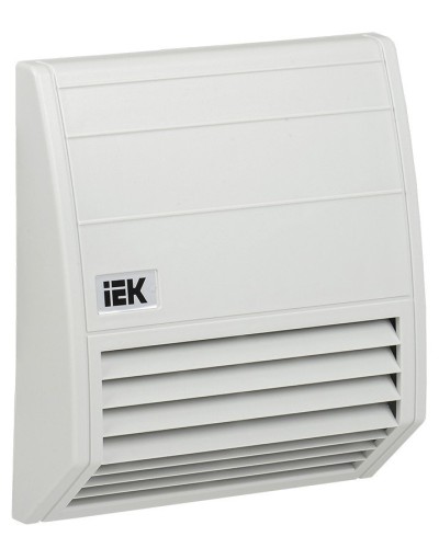 Фильтр c защитным кожухом 125x125 мм (YCE-EF-055-55). Фильтр c защитным кожухом для вентилятора 55м3/час. IEK в Барнауле
